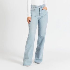 Because of Alice wide leg jeans